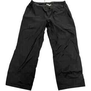 Columbia Pants Omni-Tech Size 2X Waterproof Black Elastic Drawstring Lightweight